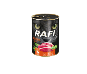 rafi рафи - консерва за котки с патешко месо - поръчай от онлайн зоомагазин www.all4petsbg.com