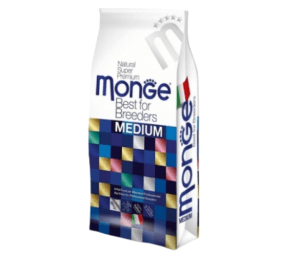 Monge Medium Starter - Храна за бременни и кърмещи кучета и кученца по време на отбиване от средни и едри породи с пилешко месо 15кг