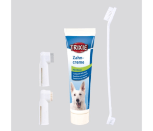 trixie - комплект паста и четка за зъби