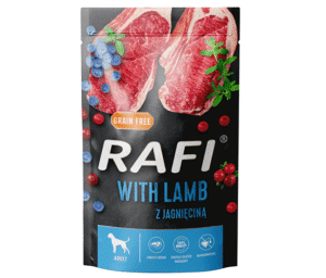 rafi пауч за кучета с агне - поръчай от www.all4petsbg.com