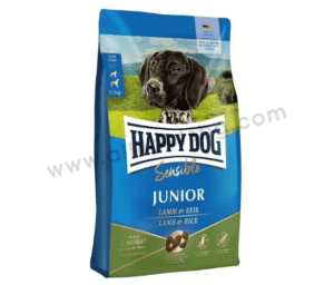 happy dog sensible puppy - храна за кученца с агне и ориз / www.all4petsbg.com