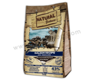 natural greatness salmon sensitive medium and large - премиум храна за кучета със сьомга - www.all4petsbg.com